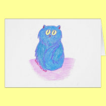 Blue Kitten cards