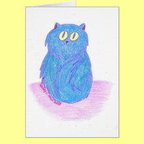 Blue Kitten cards