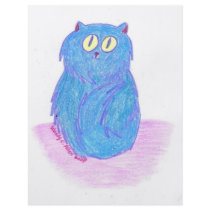 Blue Kitten Full Color Flyer