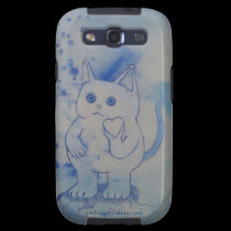 Blue Kitty Phone Case casemate cases