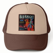 Blue Knight Brand hats by AllVintage Blue Knight Brand hats