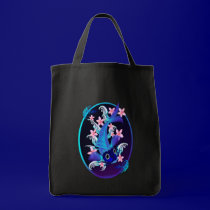 Blue Koi-Pink Flowers Bags bags