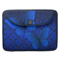 Blue Lace Butterfly Dreams 15' Macbook Sleeve Sleeves For MacBook Pro
