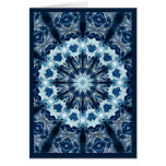 Blue Lace Greeting Card