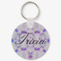 blue lace Tricia keychain
