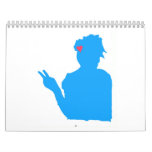 Blue Lady Calendar