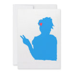 Blue Lady Invitation