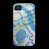 Blue Lady tough case-mate casemate cases