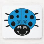 Blue Ladybug Mousepad