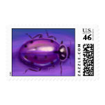 Blue  Ladybug Postage postage