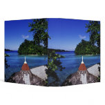 Blue Lagoon, Port Antonio, Jamaica 3 Ring Binder