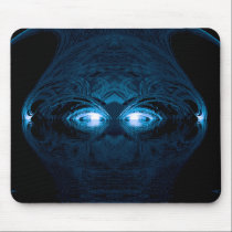 Blue Lake Creature Mouse Pad mousepads