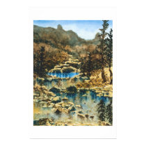 Blue Lake Print