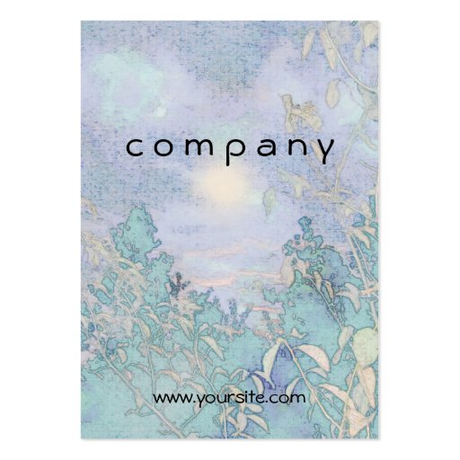Blue Landscape Harmony Business Cards
