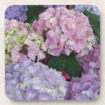 Blue Lavender Hydrangeas Coaster