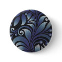 blue leaves buttons by VioDeSign blue leaves buttons