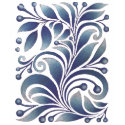 blue leaves t-shirts by VioDeSign blue leaves t-shirts