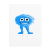 Blue Leggy Critter Postcards