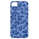 Blue Leopard Skin iPhone 5 Cover