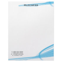 blue letterhead by 3dbacks blue letterhead