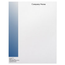 Blue Letterhead
