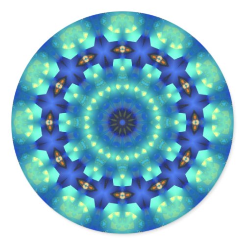 Blue Light Magic Circle Sticker sticker