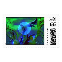 Blue light postage