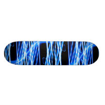 Blue light skateboard