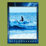 Blue Lightning Poster