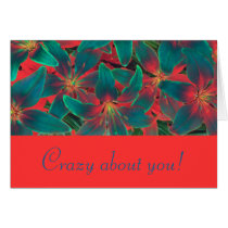 Blue Lilies Card cards