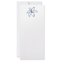 Blue Lily Custom Rack Cards