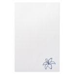Blue Lily Custom Stationery