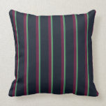 Blue Lined Pattern Pillow Case