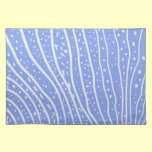 Blue Lines and Dots placemats