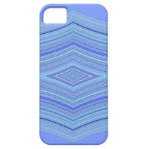 Blue Lines iPhone 5 Cover
