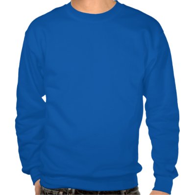 Blue Lion Menorah Pullover Sweatshirts