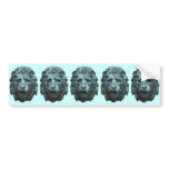 Blue Lions Bumper Sticker