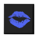 Blue Lips Magnet