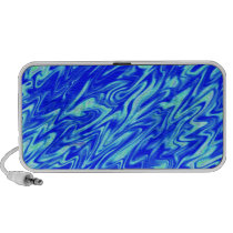 Blue Liquefied Customizable speakers