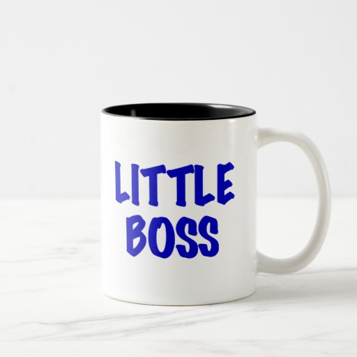 Blue Little Boss Mug