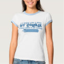 Blue Little Off Course Women's Ringer Tee t-shirts by MenagerieMayhem Blue Little Off Course Women's Ringer Tee t-shirts