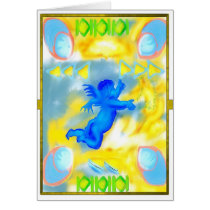 blue littlle aggel cards by kostas blue littlle aggel cards
