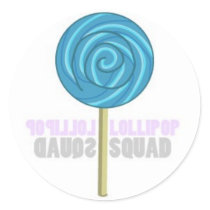 Blue Lollipop stickers