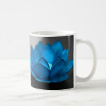 Blue Lotus Flower Mug