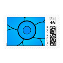 Blue Lotus Series Stamp
