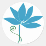 Blue Lotus Sticker