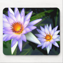 Blue-lotuses mousepads