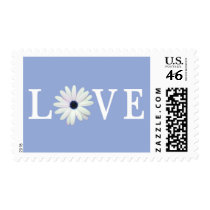 Blue Love postage stamps by photoinspiration Blue Love postage stamps