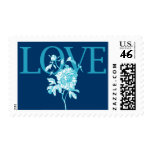 Blue "Love" Stamp