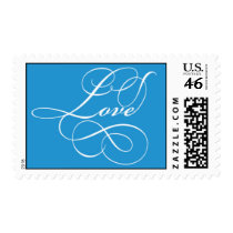 Blue Love Stamps stamps
